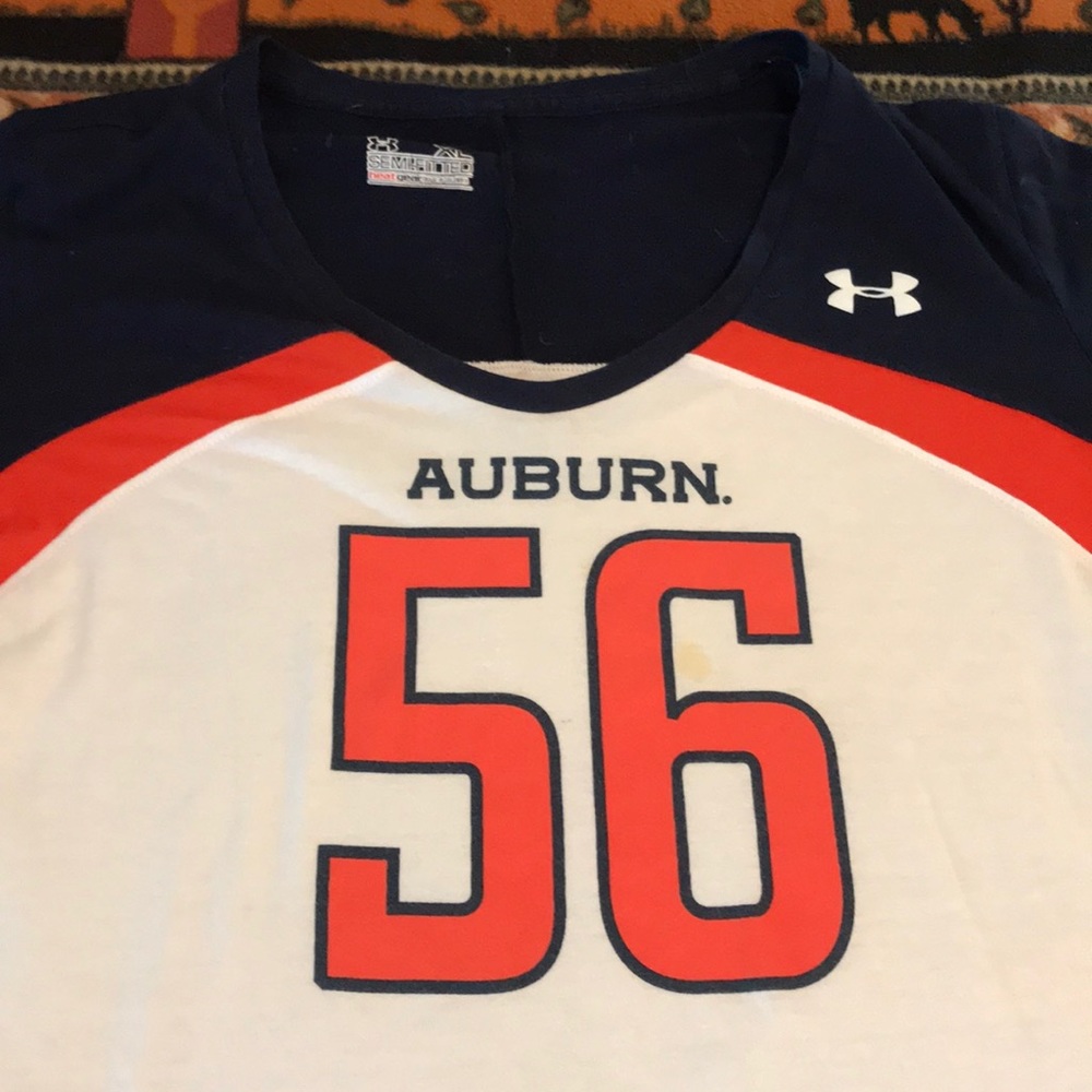 🔥Auburn🔥Under Armour woman’s tee T-shirt XL - Picture 2 of 7